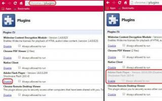Как подключить плагин Adobe Flash к браузеру Google Chrome